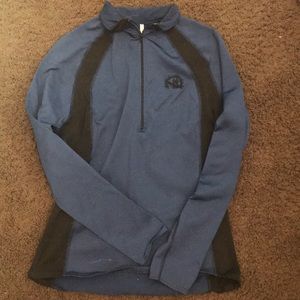 Half zip workout jacket